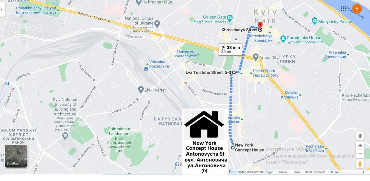 Petrovdom Apartment 183А-183B In Rc New York Concept House, 74 Antonovycha Street Kiev Exterior foto